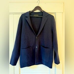 Naked Cashmere Midnight Blue Cashmere Blazer